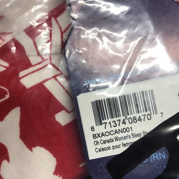 Oh Canada womens sleep shorts - Picture 3 of 3